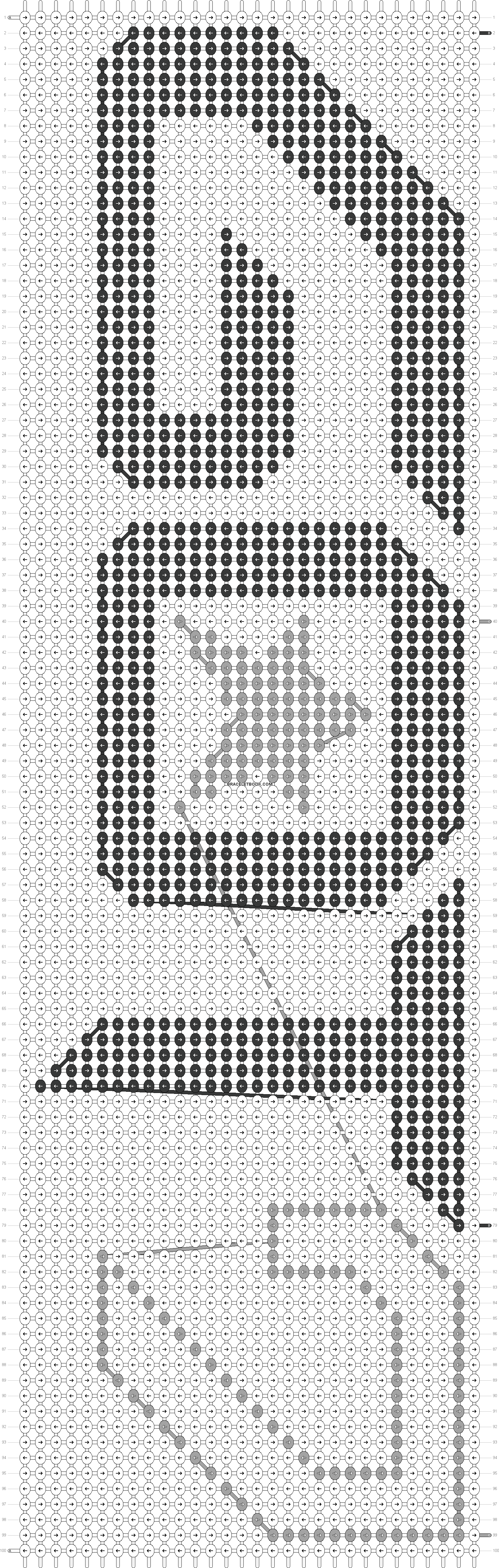 Alpha Pattern - Imagenes Pixeladas De Got7 Clipart (1676x5272), Png Download