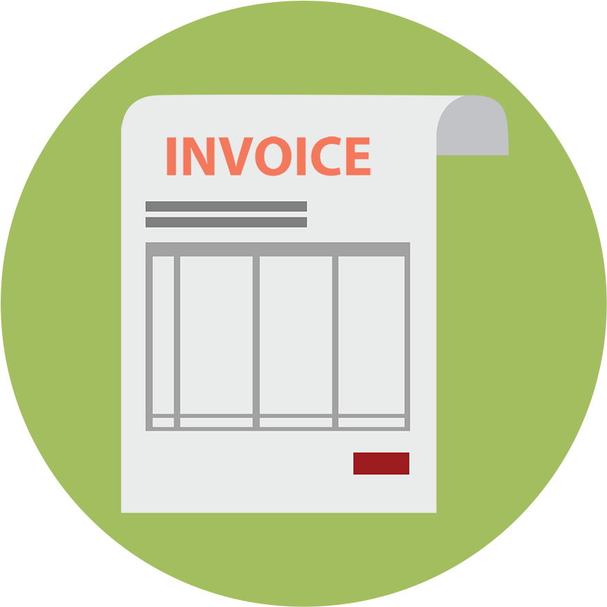 Easy To Import - Invoice Paid Icon Clipart (904x893), Png Download