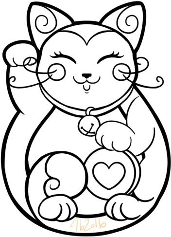 Clean Lineart - Cartoon Clipart (534x600), Png Download