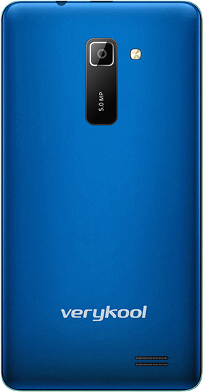 S401 Dark Blue Aura Back - Verykool I270 Clipart (600x688), Png Download