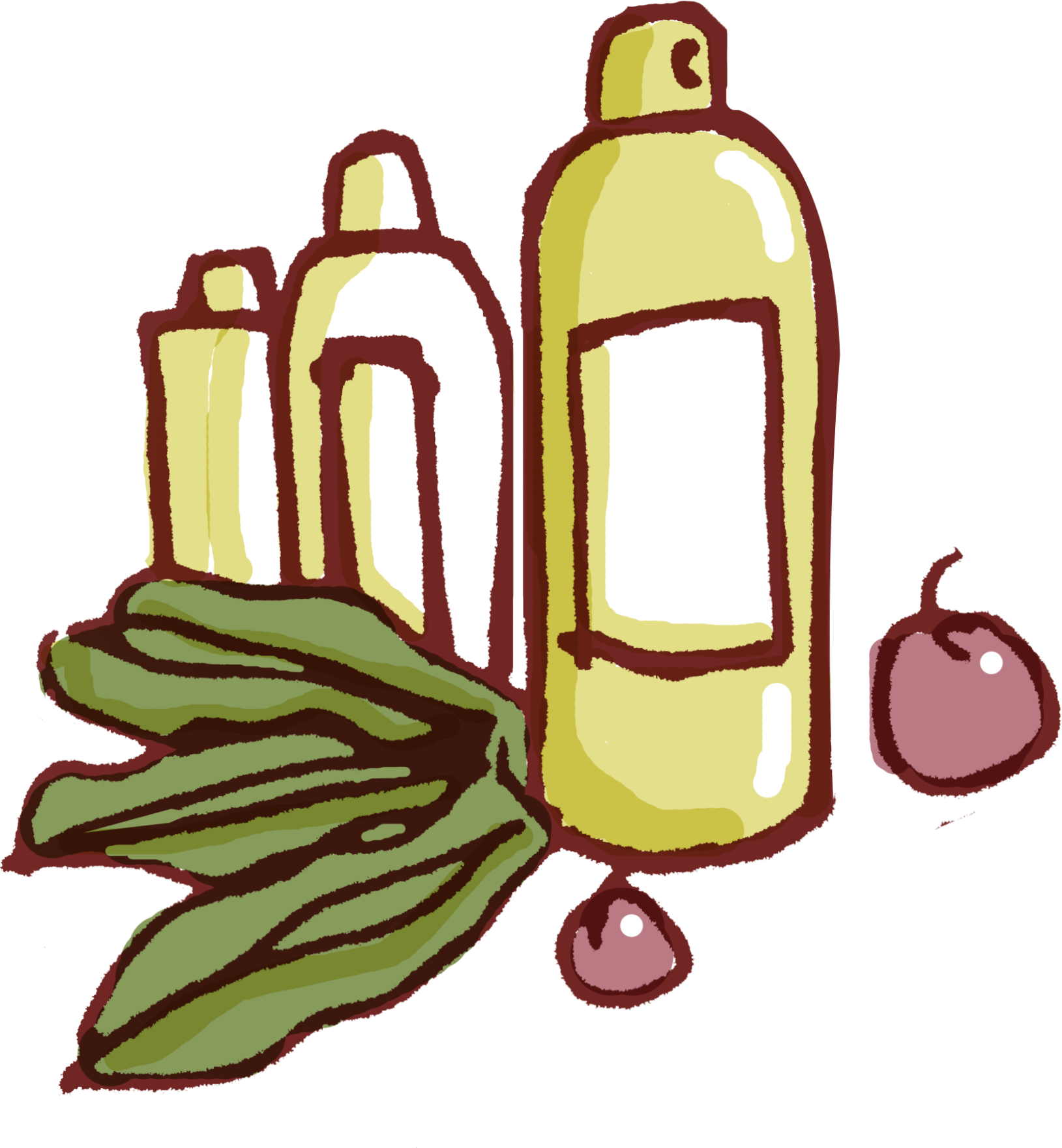 Field Clipart Organic - Hair Care Clipart - Png Download (1629x1762), Png Download