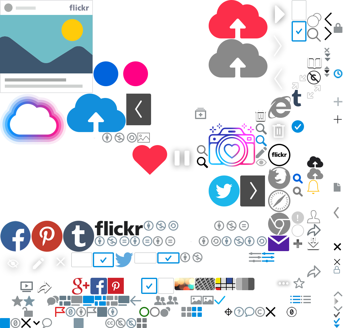 Flickr Clipart (1108x1058), Png Download