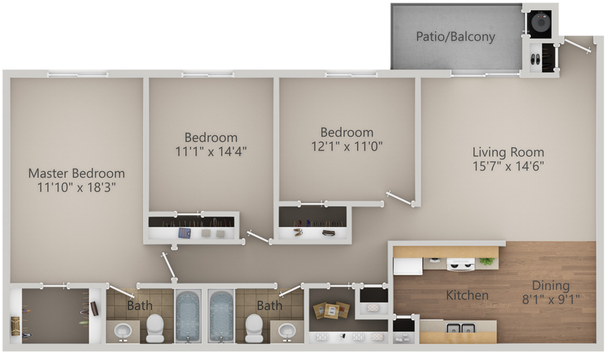 Floor Plan Clipart (1280x960), Png Download
