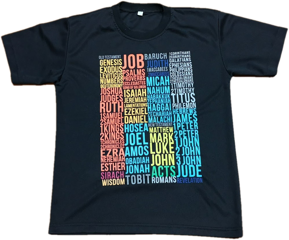 T Shirt Bible Books - Active Shirt Clipart (1003x833), Png Download