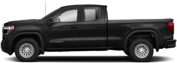 New 2019 Gmc Sierra 1500 Elevation - Toyota Hilux Black Side Clipart (640x480), Png Download