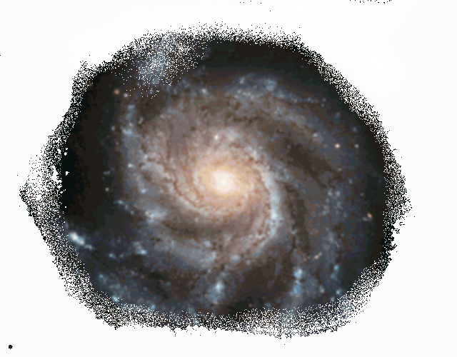 Elm Prac B - Real Image Of Galaxy Clipart (640x500), Png Download