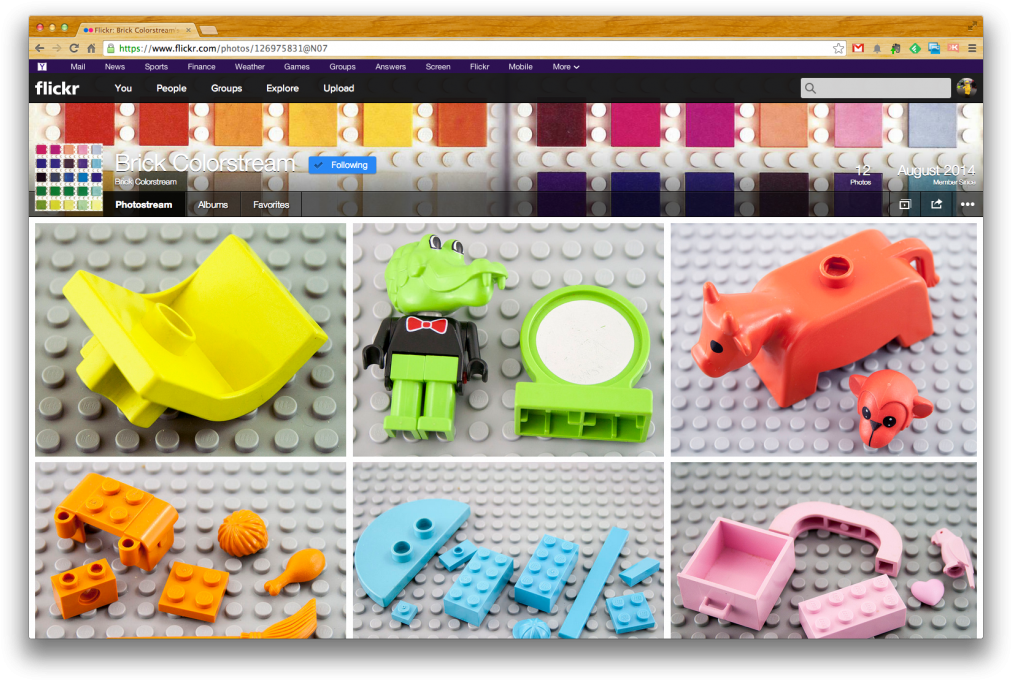 Brick Colorstream - Animal Figure Clipart (1024x693), Png Download