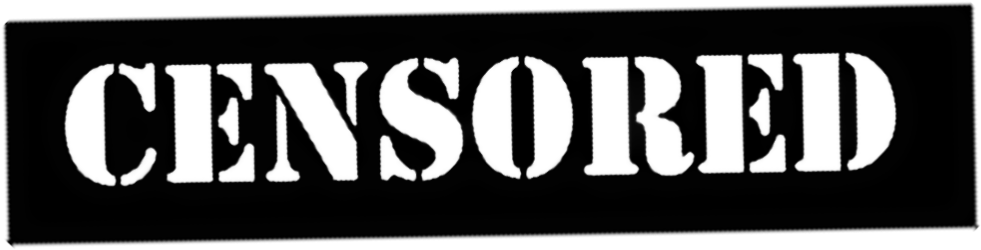 #censored #stamp - Finse Clipart (1024x321), Png Download