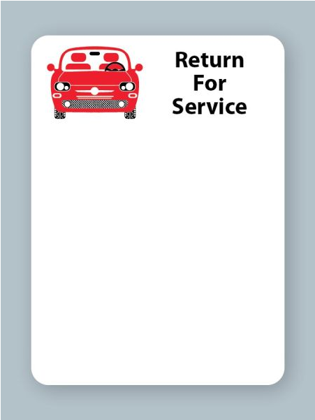 Printer Compatible Generic Red Car Return For Service - Chrysler Pt Cruiser Clipart (800x600), Png Download