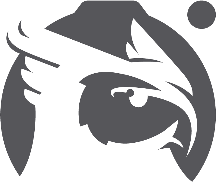 Night Owl Logo Dark Icon Clipart (888x798), Png Download