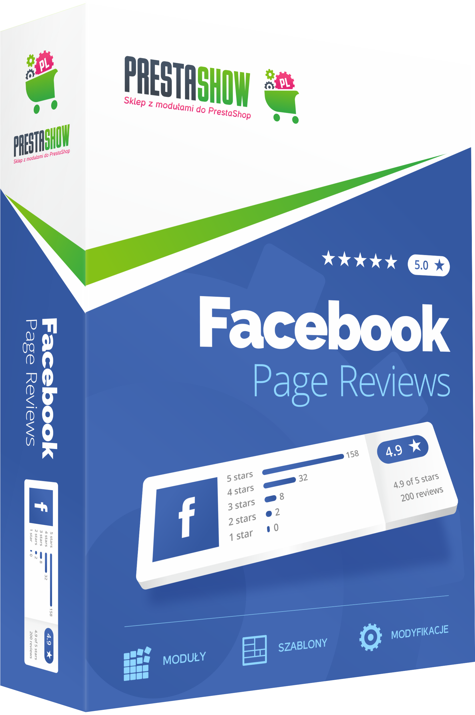 Pl/en/prestashop Modules/34 Facebook Page Reviews For - Graphic Design Clipart (1661x2499), Png Download
