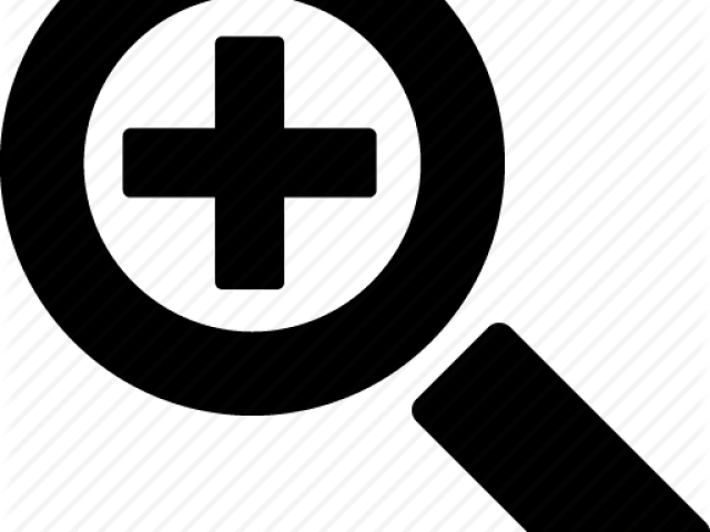 Search Icon Zoom - Cross Clipart (640x480), Png Download