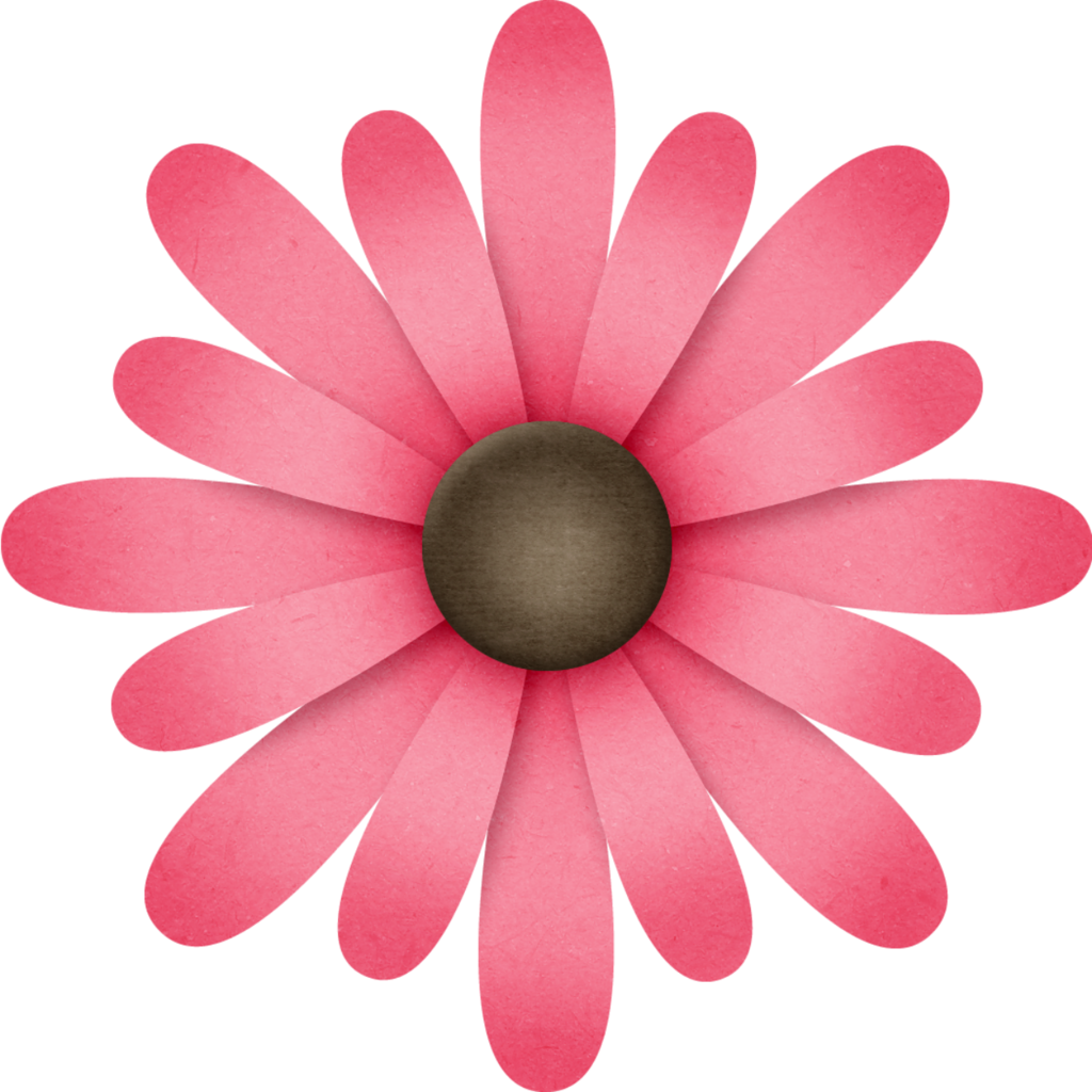 Excelent Pink Flower Clipart Flower Power 14 1024 X - Герб Инта - Png Download (1024x1024), Png Download