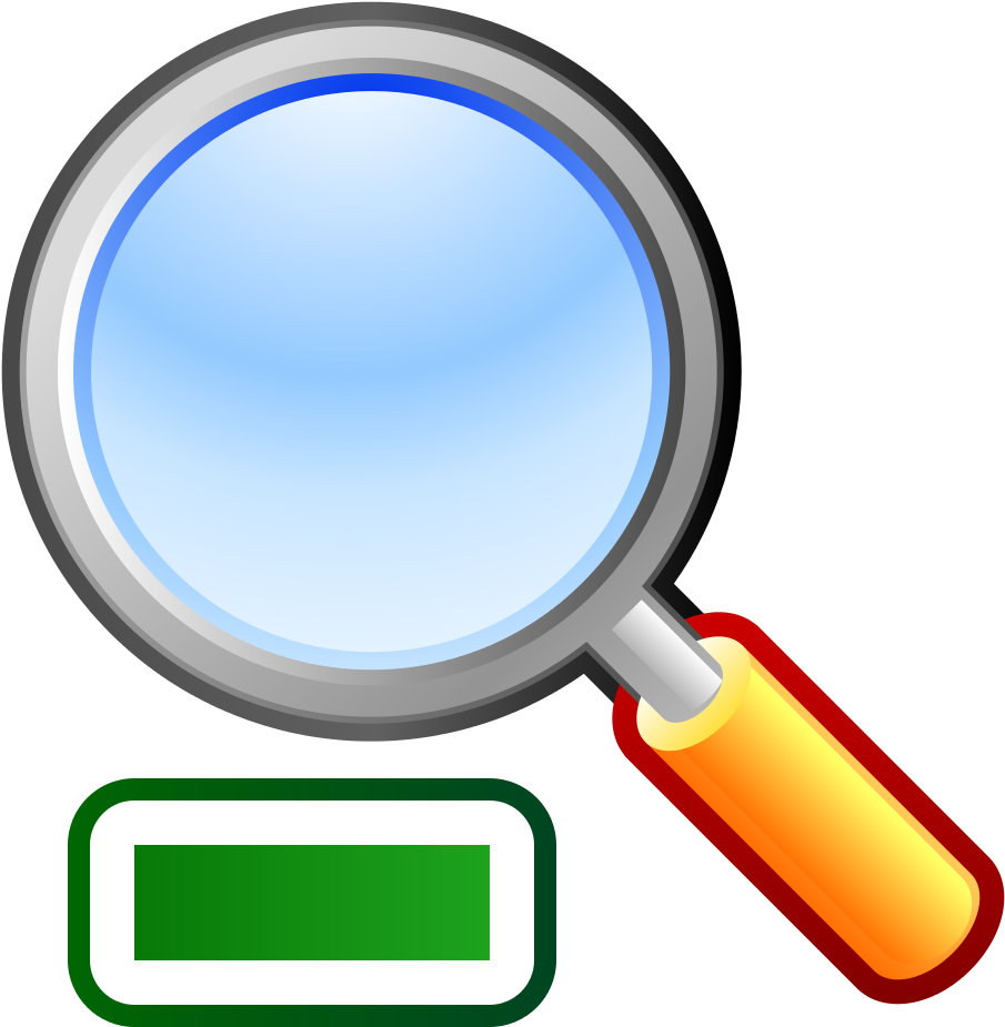Svg Zooming Pan - Magnifying Glass Clipart - Png Download (1024x1024), Png Download
