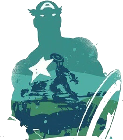 America Superhero Batman Aquaman Iron Captain Man Clipart - Captain America - Png Download (600x900), Png Download