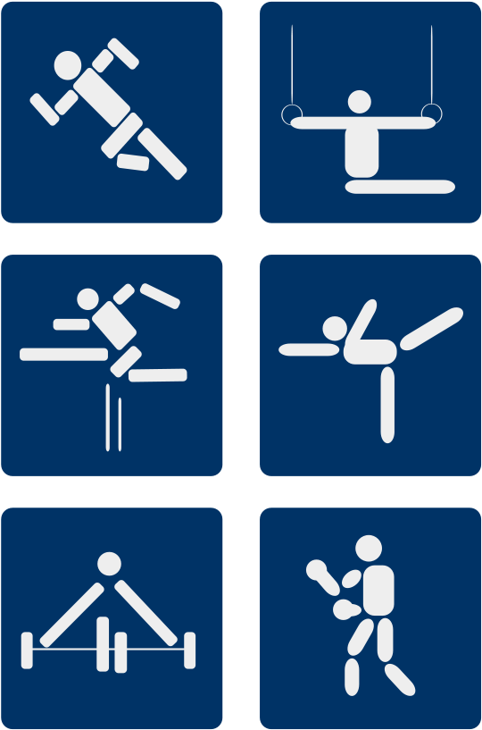 Sport Pictograms Png - Квадратные Иконки Соц Сетей Clipart (637x900), Png Download