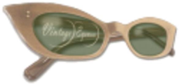 Glasses Icon Image - Vintage Clipart (600x600), Png Download