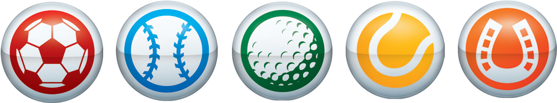 Five Fully-fledged Sports - Mario Sports Superstars Icons Clipart (1171x276), Png Download