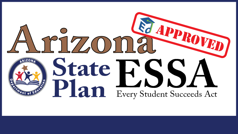 Approved Arizona Essa Plan - Arizona Department Of Education Clipart (800x450), Png Download