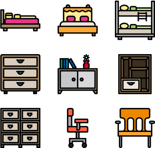 Furniture Clipart (600x564), Png Download