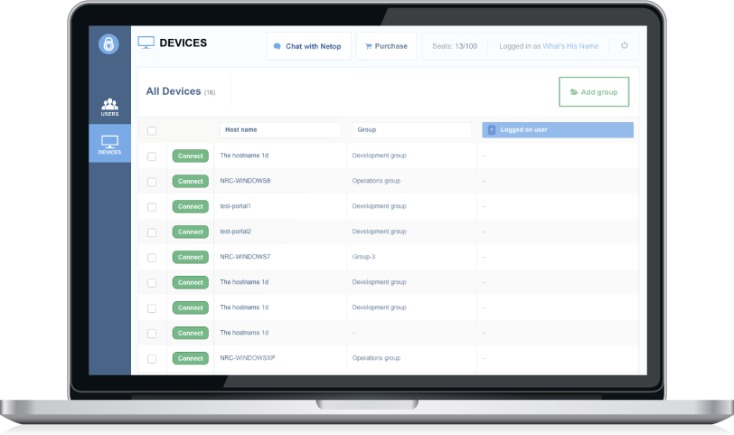 Netop Remote Control Clipart (812x481), Png Download