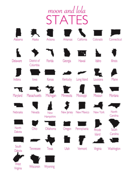 Moon And Lola - Nombres De Niñas Para Colorear Clipart (580x580), Png Download