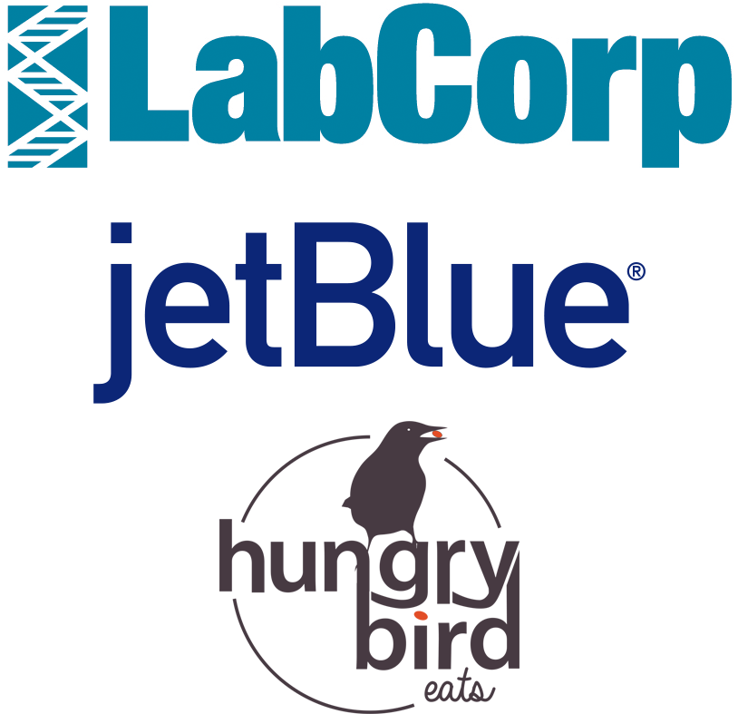 5k 2018 Nyc Sponsors V - Jet Blue Clipart (926x810), Png Download