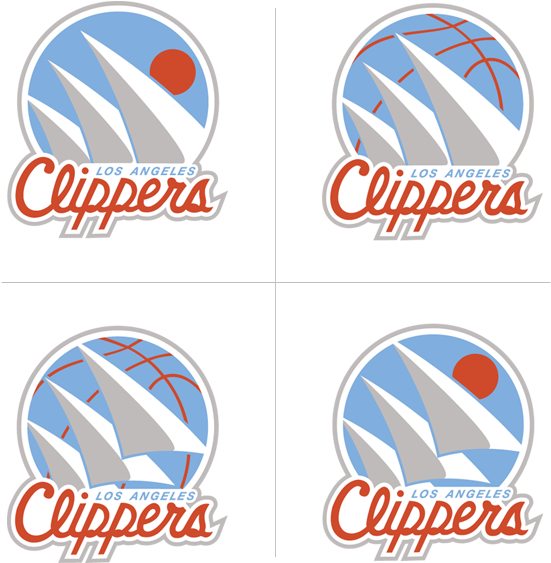 Clips 4ideas - Los Angeles Clippers - Png Download (563x590), Png Download