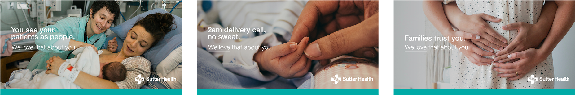 3fold Healthcare Provider Recruitment Marketing Image - Baby Clipart (2000x750), Png Download