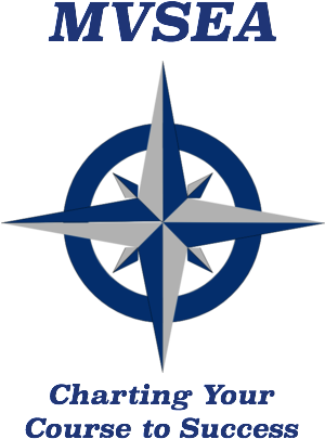 mvsea Is Attending The 2017 Surface Navy Association - Compass Blue And Gold Clipart (640x480), Png Download