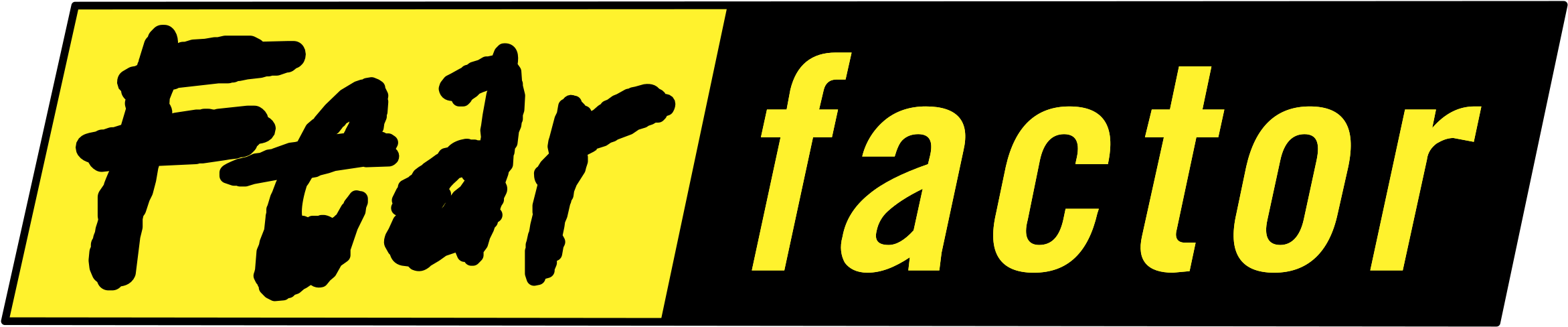 Fear Factor Logo Png Transparent - Graphics Clipart (2400x2400), Png Download