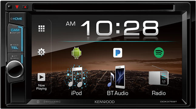 Ddx375bt - Kenwood Double Din Clipart (750x750), Png Download