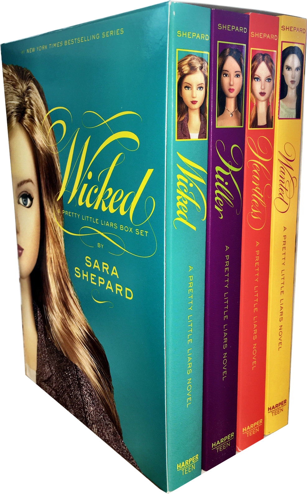 Pretty Little Liars 2 4 Books Box Set Books2door - All Of The Pretty Little Liars Books Clipart (986x1583), Png Download