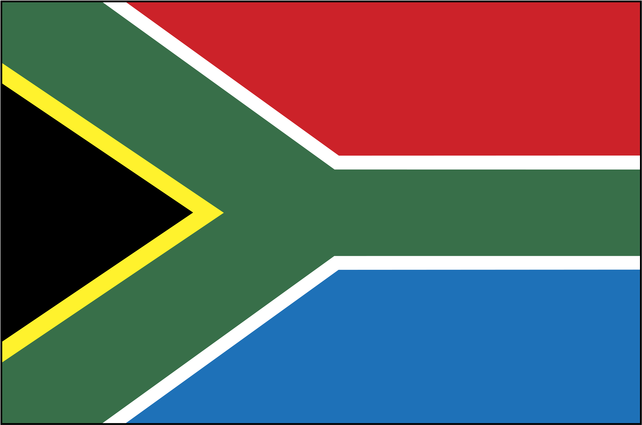 South Africa Logo Png Transparent - South Africa Flag Clipart (2400x2400), Png Download