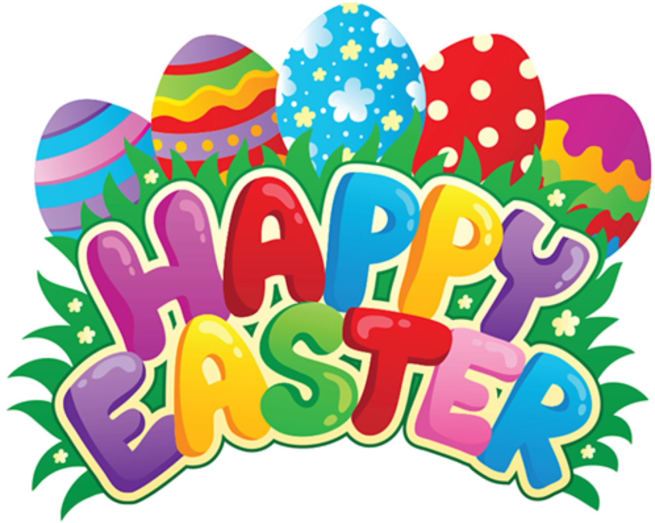 Happy Easter Png Pic - Happy Easter Jpg Clipart (1350x1080), Png Download