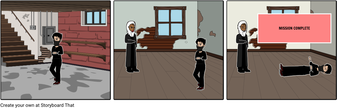 Rainbow Six Siege Cutscene - Storyboard Clipart (1164x385), Png Download