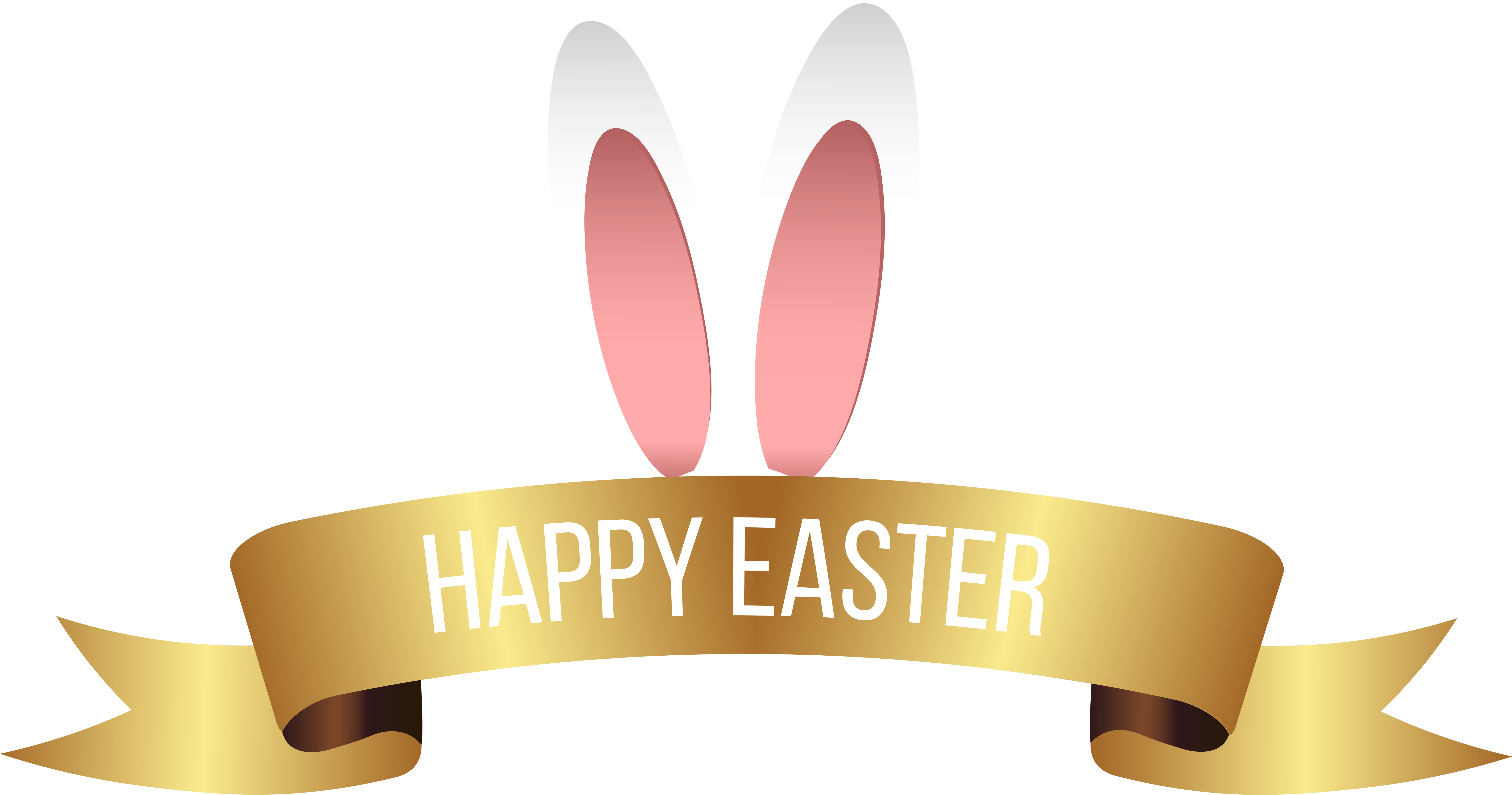 Easter Clip Banner - Happy Easter Banner Png Transparent Png (7963x4186), Png Download