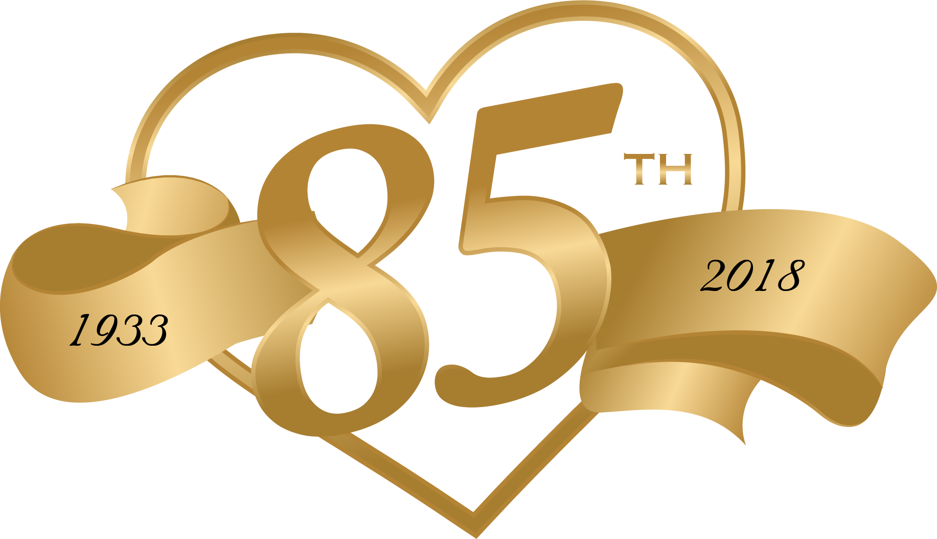 Cropped 85th Church Anniversary Logo 1 - 85th Church Anniversary Clipart (1833x1054), Png Download