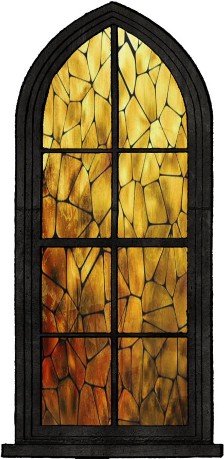 Church Window Png - Stained Glass Clipart (894x893), Png Download