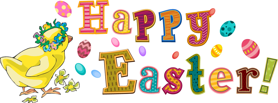 Happy Easter Clip Art Latest Happy Easter Clip Art - Clip Art Happy Easter - Png Download (975x360), Png Download