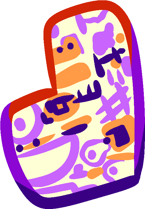 “ A Friendly Glitch Clipart (497x715), Png Download