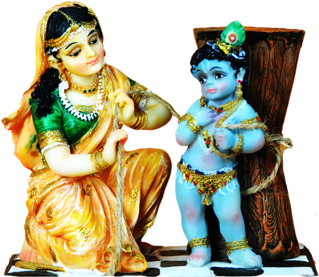 Bhaktivedanta Manor Home Of Lord Krishna - Figurine Clipart (800x613), Png Download
