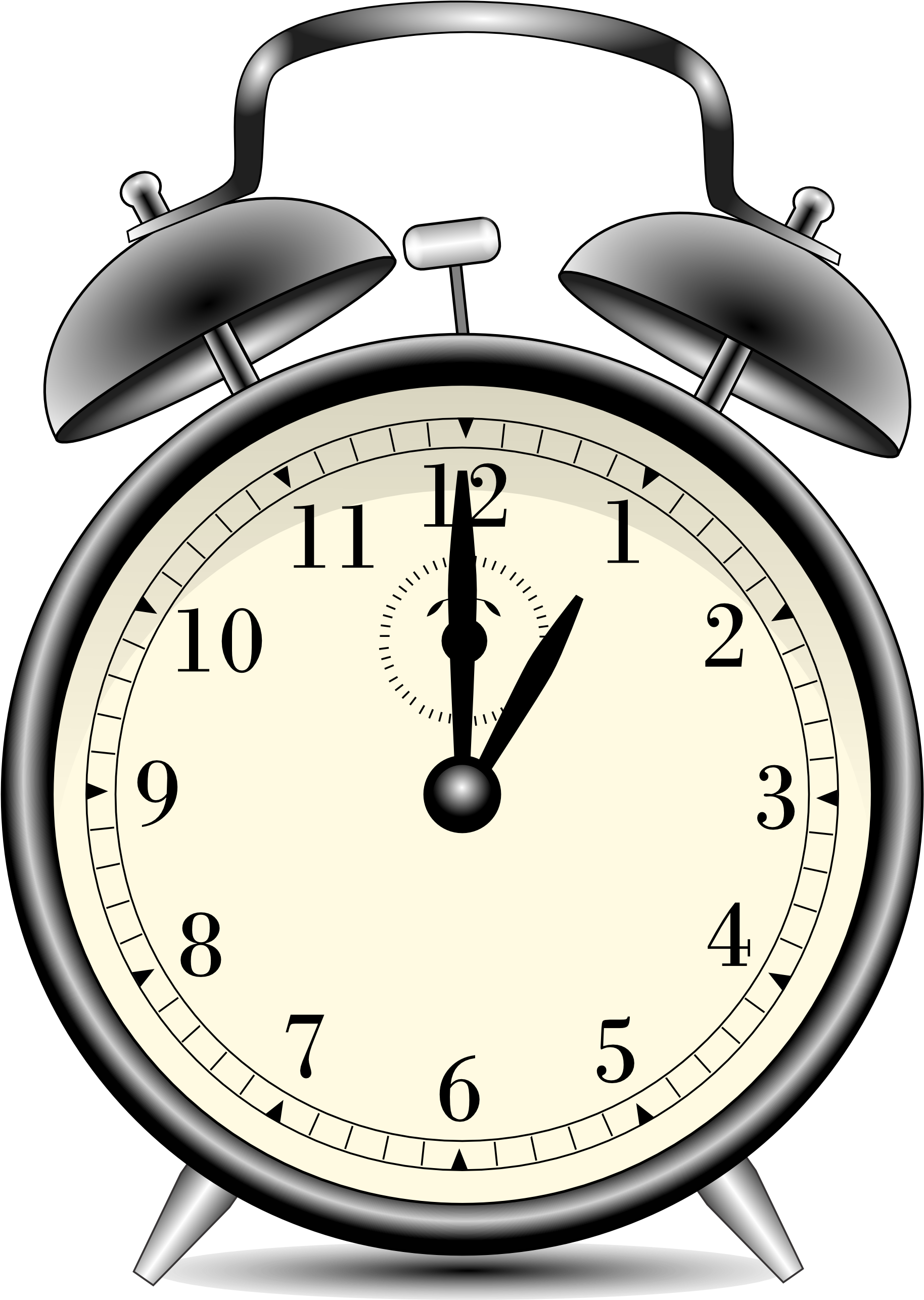 Alarm Clock Png - Clock Png Clipart (1979x2799), Png Download