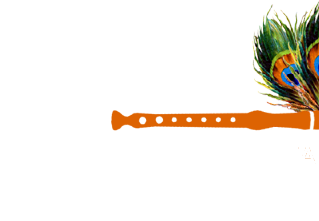 Krishna Clipart Bansi - Clipart Krishna Bansuri For Ppt Background On Top - Png Download (640x480), Png Download