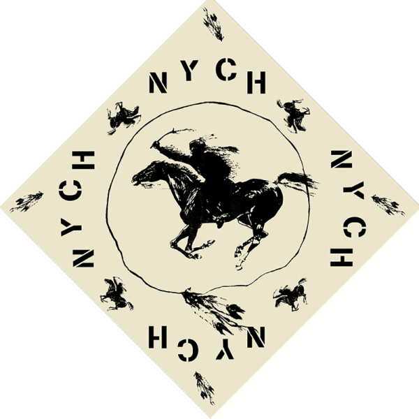 Neil Young Nych 2018 Tour Natural Bandana - Neil Young Crazy Horse Art Clipart (600x600), Png Download