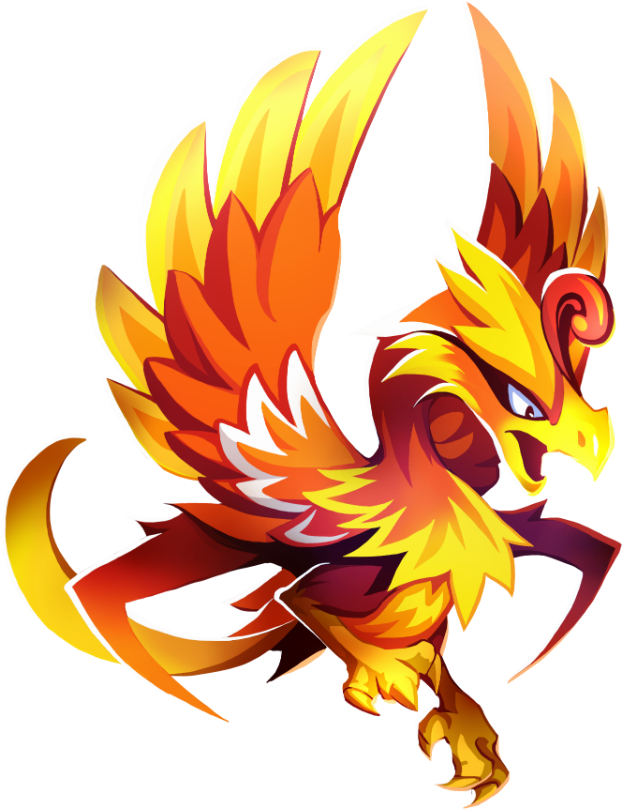 Phoenix Png Image - Cartoon Phoenix Png Clipart (680x859), Png Download