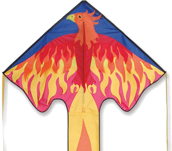 Image Of Phoenix Easy Flyer Delta Kite Clipart (728x577), Png Download