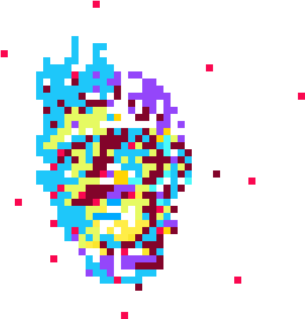 Glitch - Illustration Clipart (490x670), Png Download