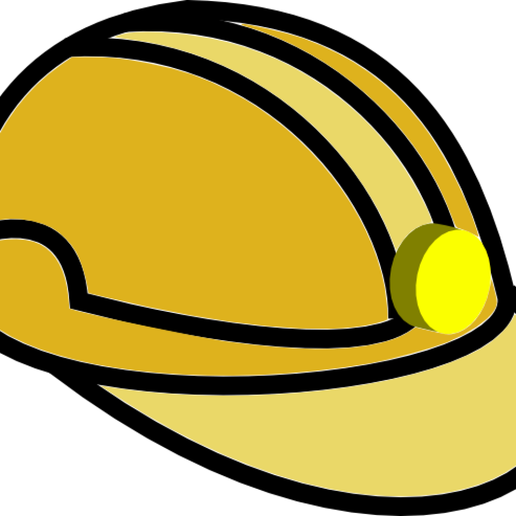 Helmet Clipart Chicken Clipart - Mining Helmet Clipart - Png Download (1024x1024), Png Download