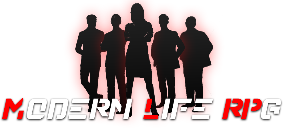 Modern Life Rpg - Silhouette Clipart (990x451), Png Download
